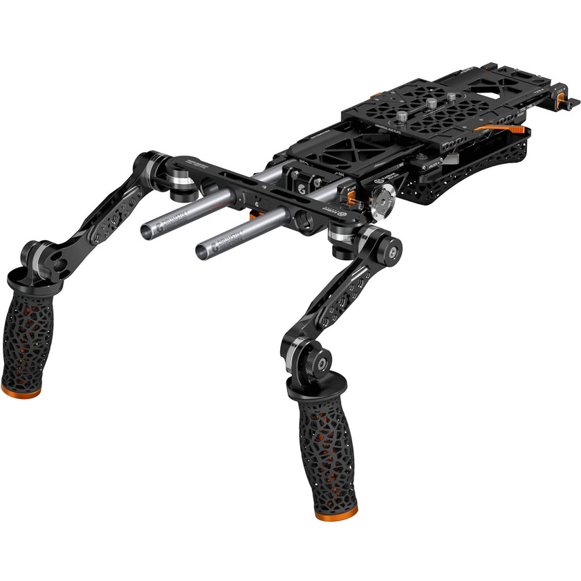 Bright Tangerine KASBAH Atman Universal Shoulder Rig & Handle Kit (BUD 2-Axis VCT-14)