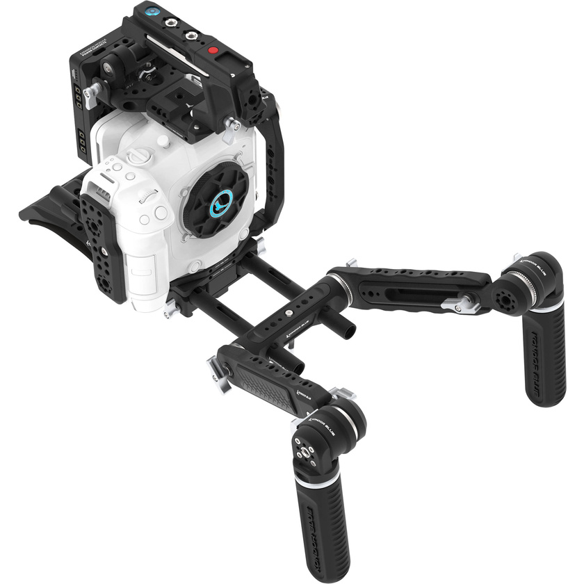 Kondor Blue Ultimate Rig with V-Mount Battery Plate for Canon C80 (Raven Black)