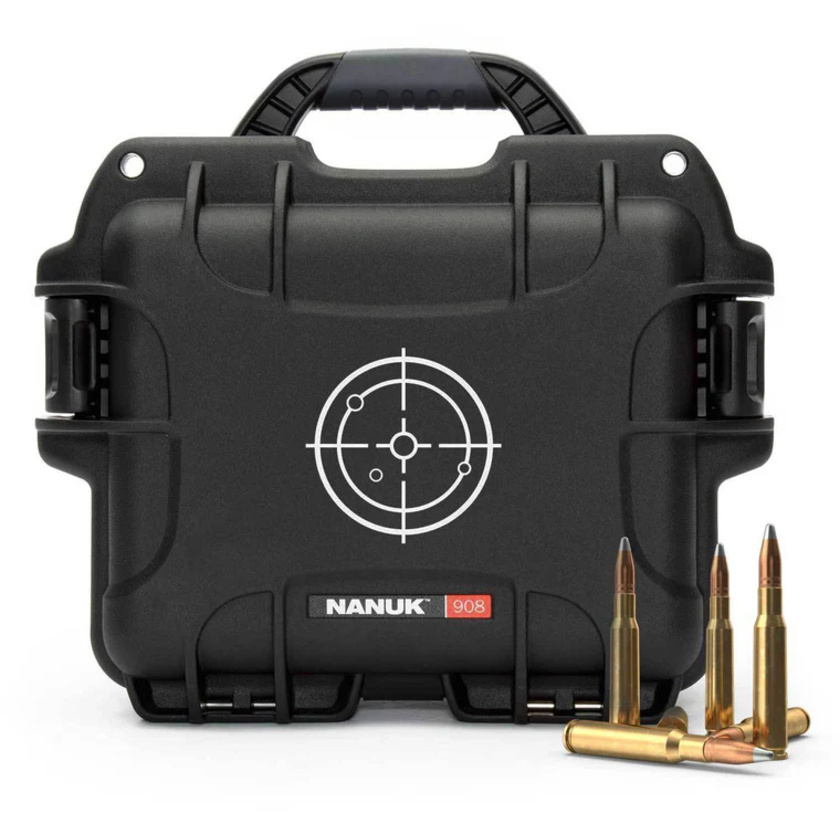 Nanuk 908 Waterproof Ammo Case (Black)