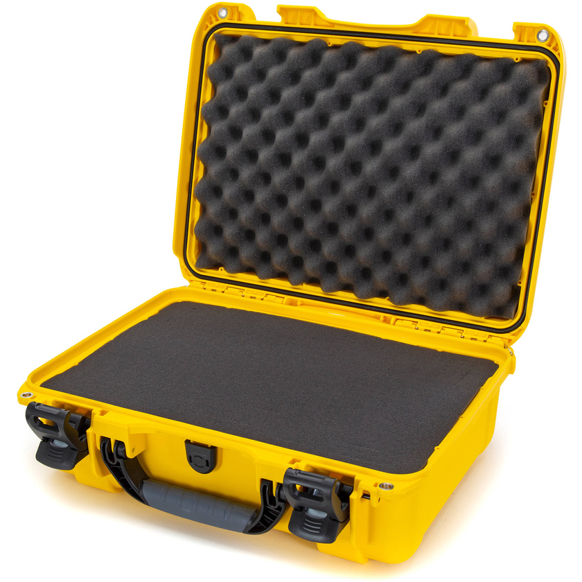 Nanuk 925 Medium Hard Case (Yellow, With Foam)