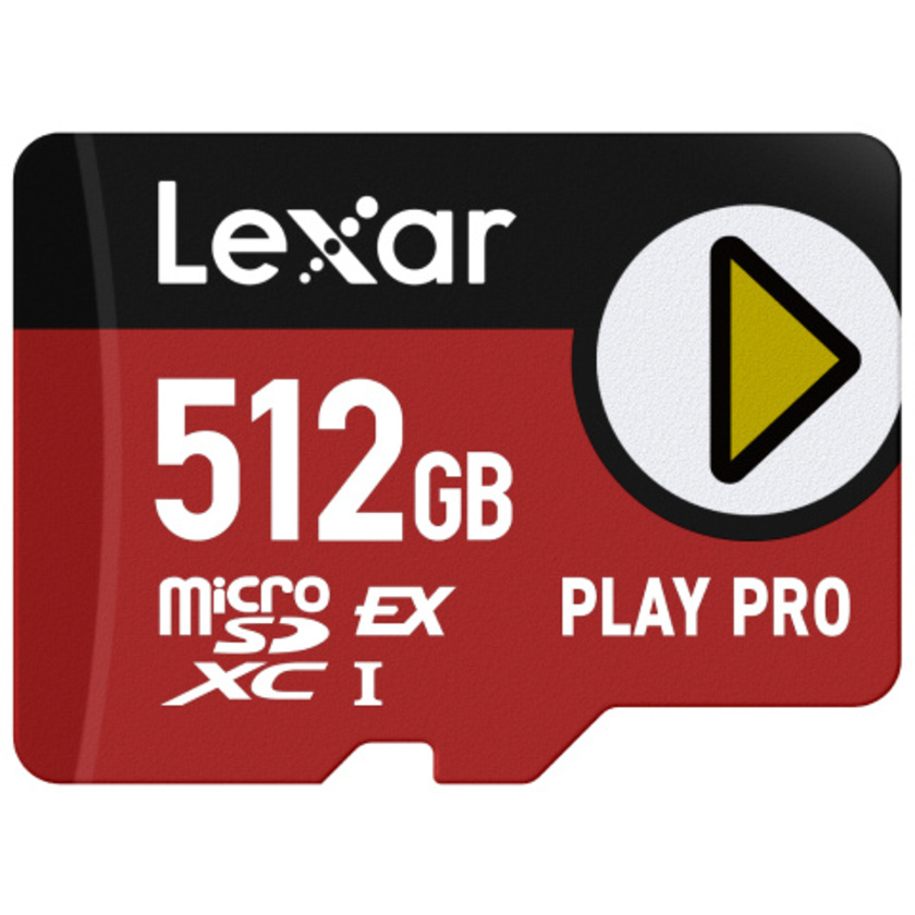 Lexar 512GB PLAY PRO microSDXC Express Memory Card