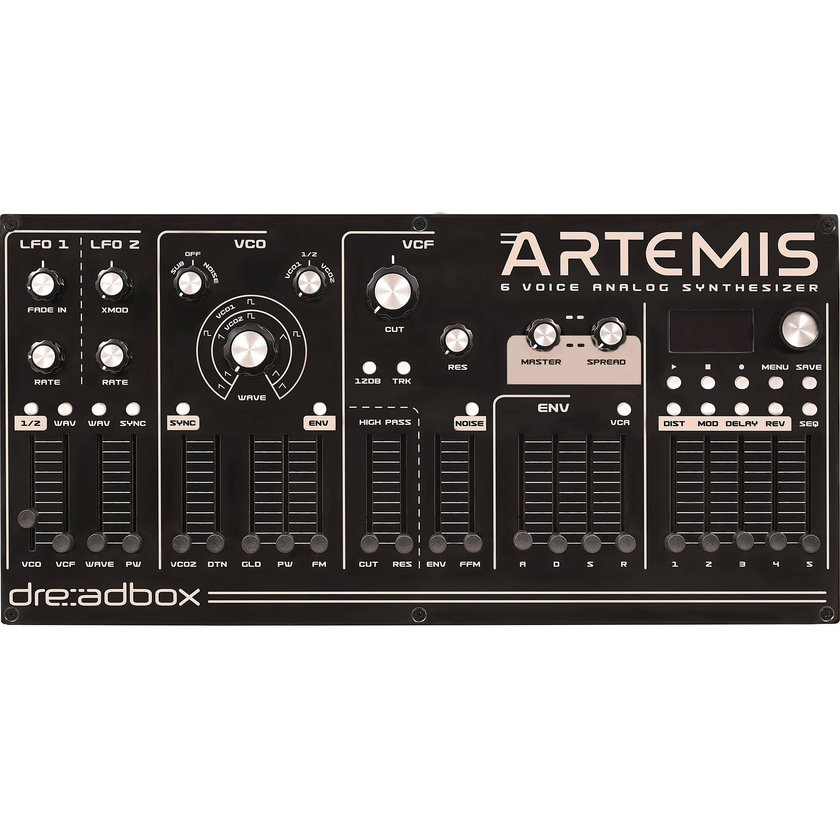 Dreadbox Artimis 6-Voice Analog Polyphonic Synthesizer