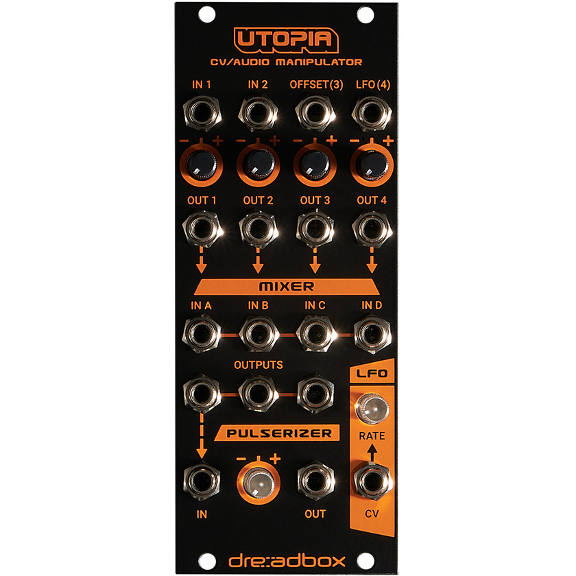 Dreadbox Utopia BL CV/Audio Manipulator Eurorack Module (10 HP)