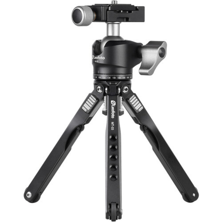 Leofoto MT-03 Spider Tabletop Tripod & LH-25 Mini Ball Head