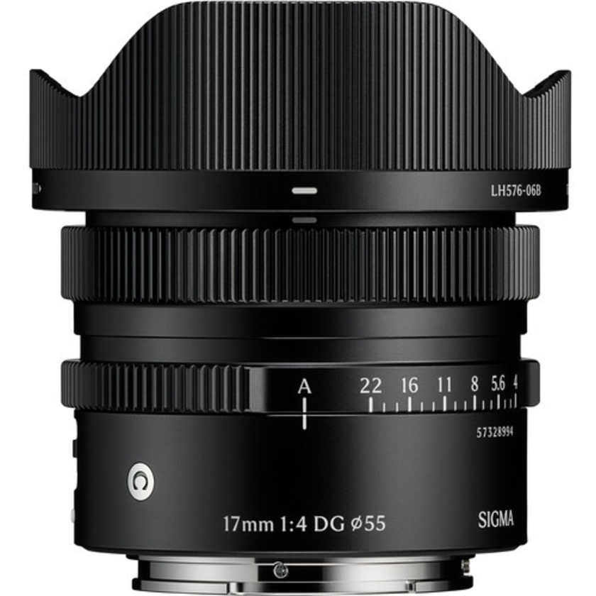 Sigma 17mm f/4 DG Contemporary Lens (Sony E, Black)