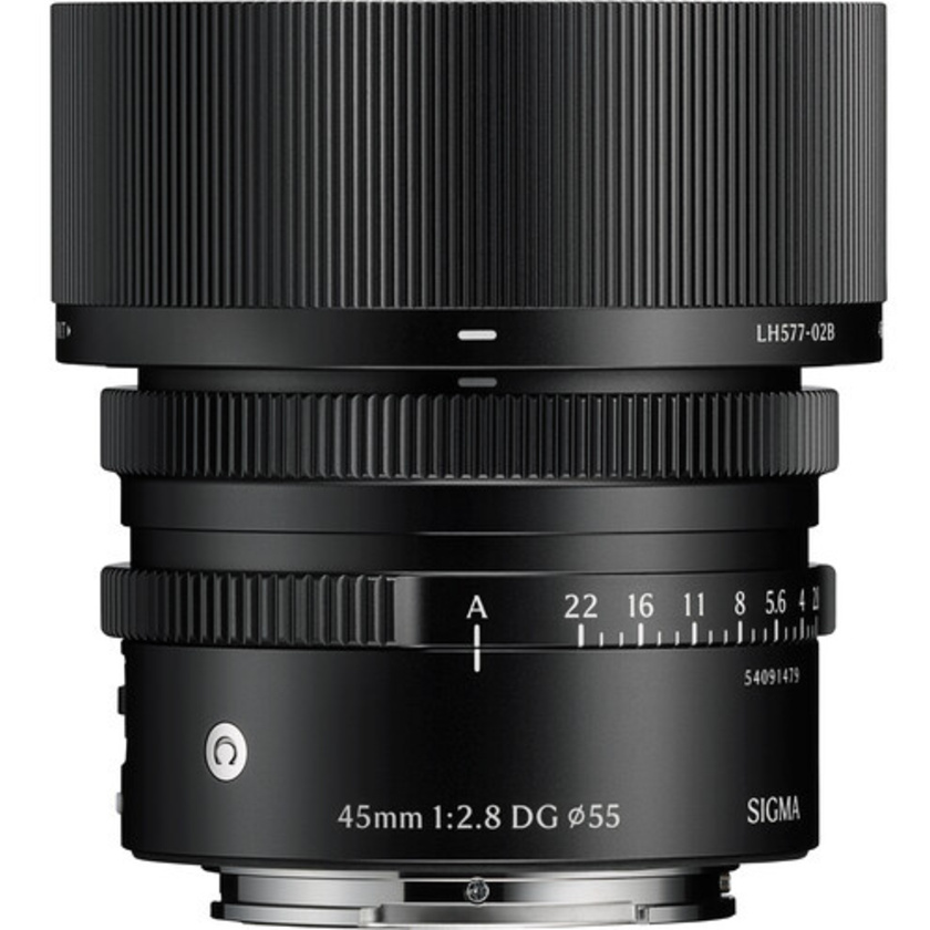 Sigma 45mm f/2.8 DG Contemporary Lens (Sony E, Black)