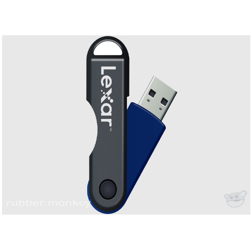 Lexar 8GB JumpDrive TwistTurn USB