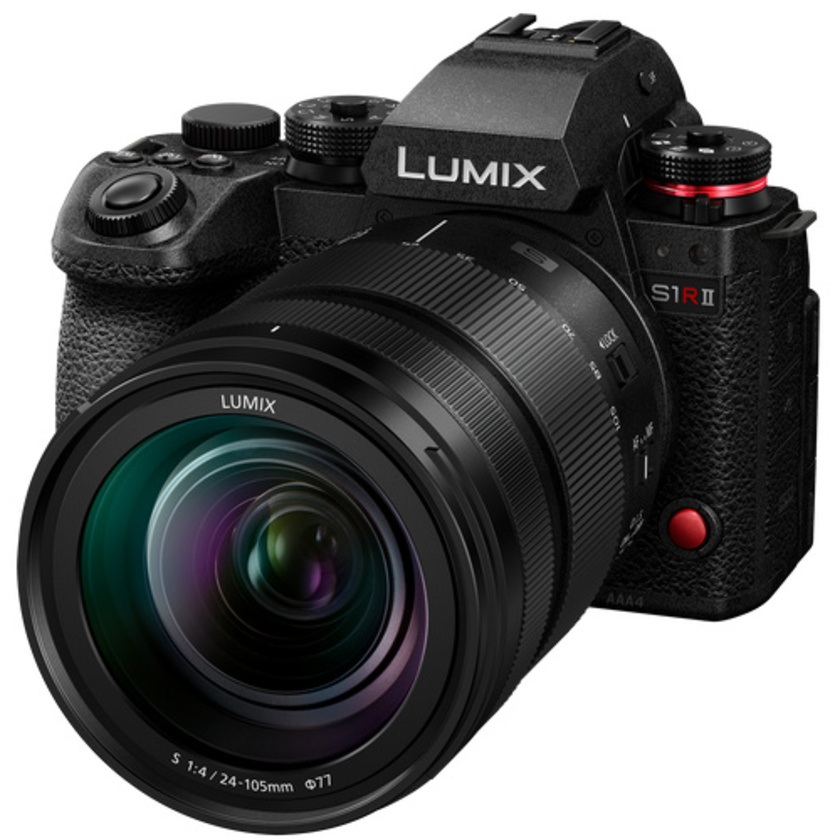Panasonic Lumix S1R II Mirrorless Camera with 24-105mm f/4 Macro O.I.S. Lens