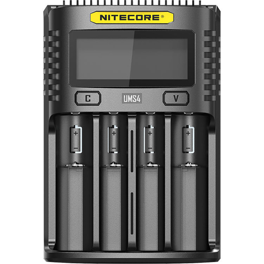 Nitecore UMS4 Intelligent USB-C Four-Slot Superb Battery Charger