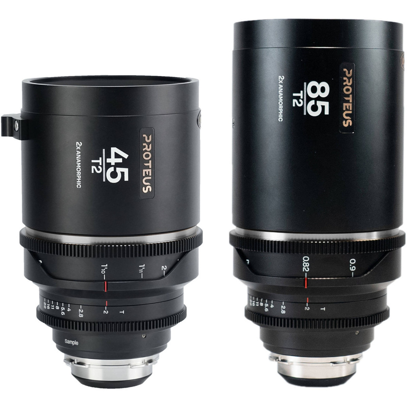 Laowa Proteus 45mm and 85mm 2X Anamorphic 2-Lens Bundle with EF Adapter (Arri PL, Silver, Metres)
