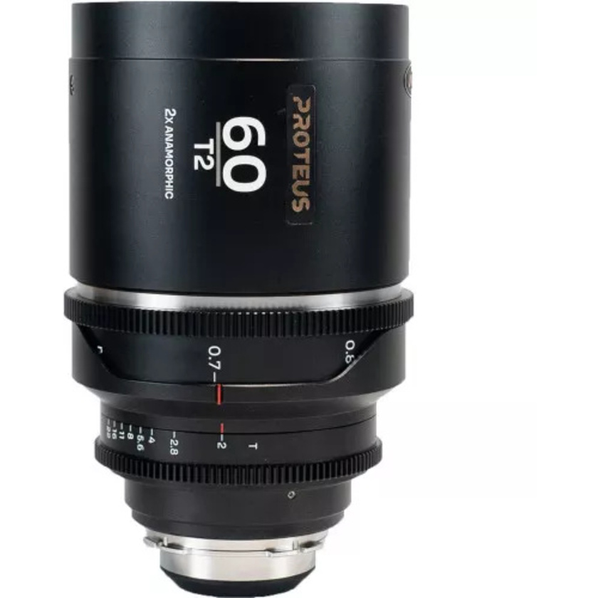 Laowa Proteus 60mm T2.0 2X Anamorphic Lens with EF Adapter (PL Mount, Silver, Metres)