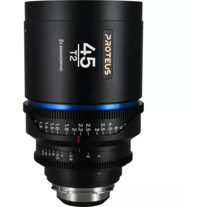 Laowa Proteus 45mm T2.0 2X Anamorphic Lens with EF Adapter (PL Mount, Blue, Metres)