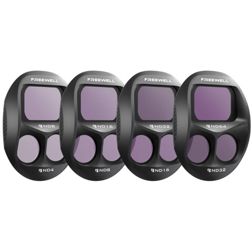 Freewell Standard Day Split ND Filters for DJI Mavic 4 Pro (4 Pack)