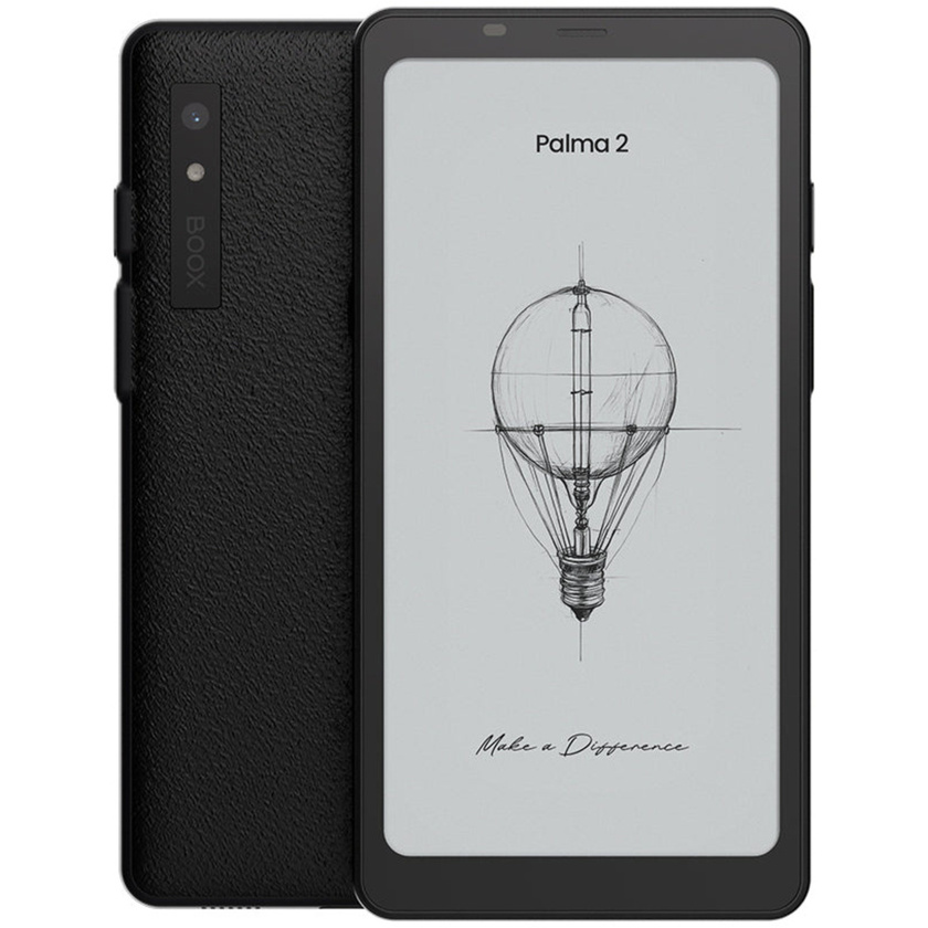 Boox 6.13" Palma 2 E-Ink Tablet with Flip-Fold Protective Case (Black)