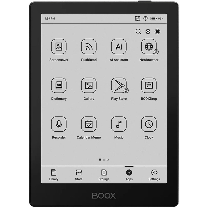 Boox 6" Go 6 E-Ink Tablet with Magnetic Case