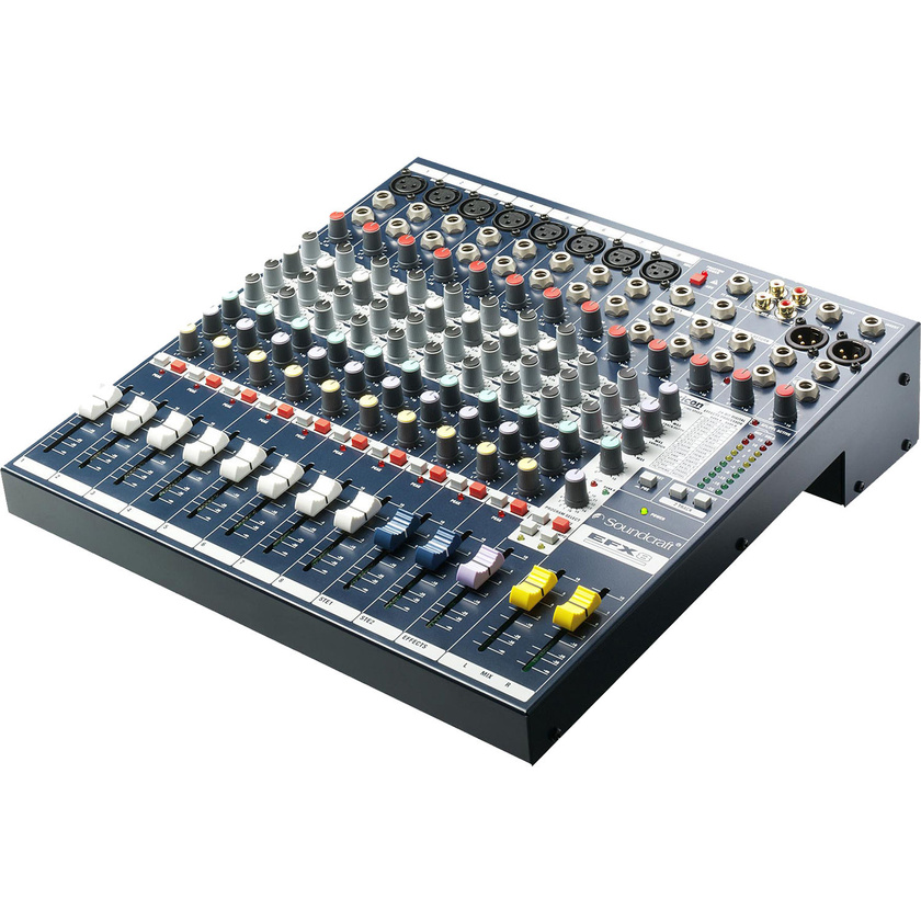 Soundcraft EFX8 8-Channel Mixer with Built-In Lexicon Effects