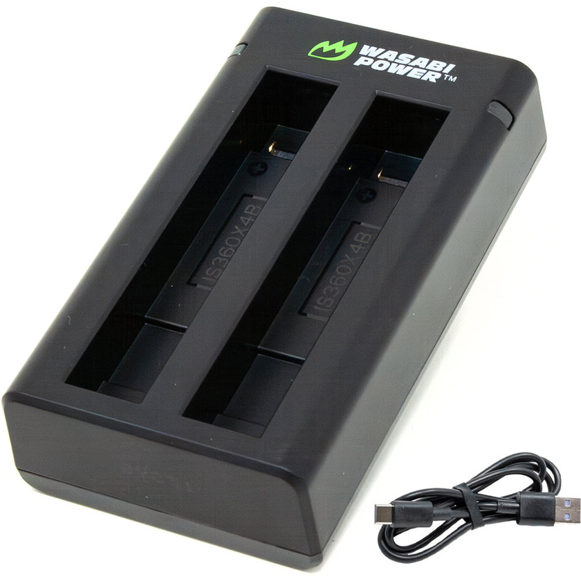 Wasabi Power Insta360 X4 Dual USB-C Charger