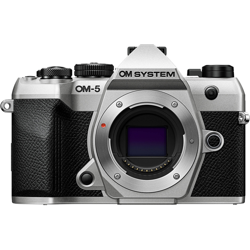 OM SYSTEM OM-5 Mark II Mirrorless Camera (Silver)