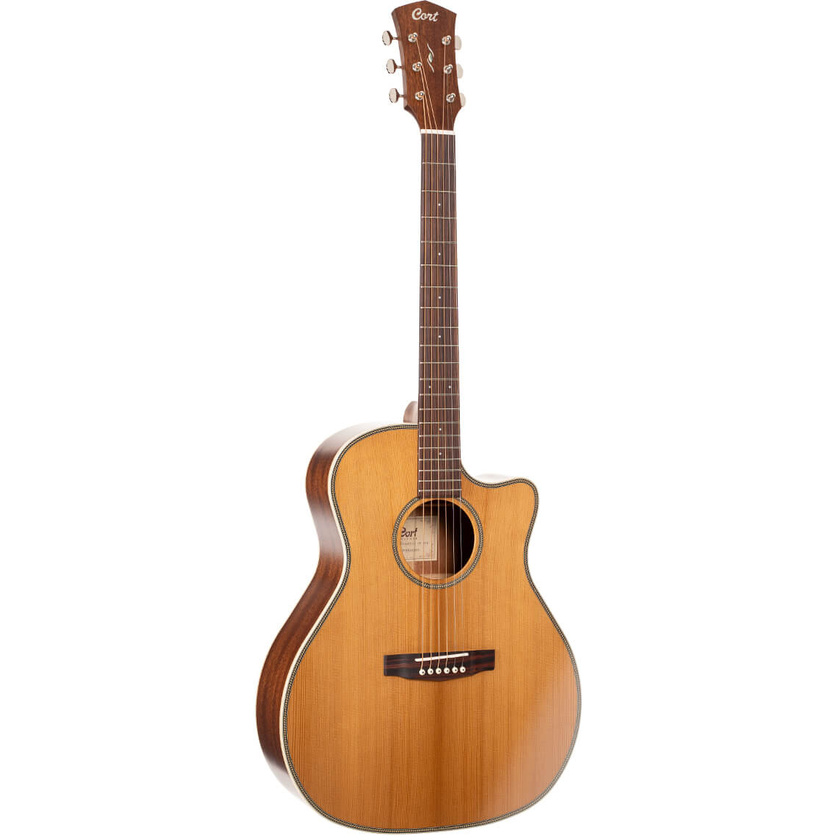 Cort Essence-GA4 Acoustic Guitar with Bag (Natural Semi-Gloss)
