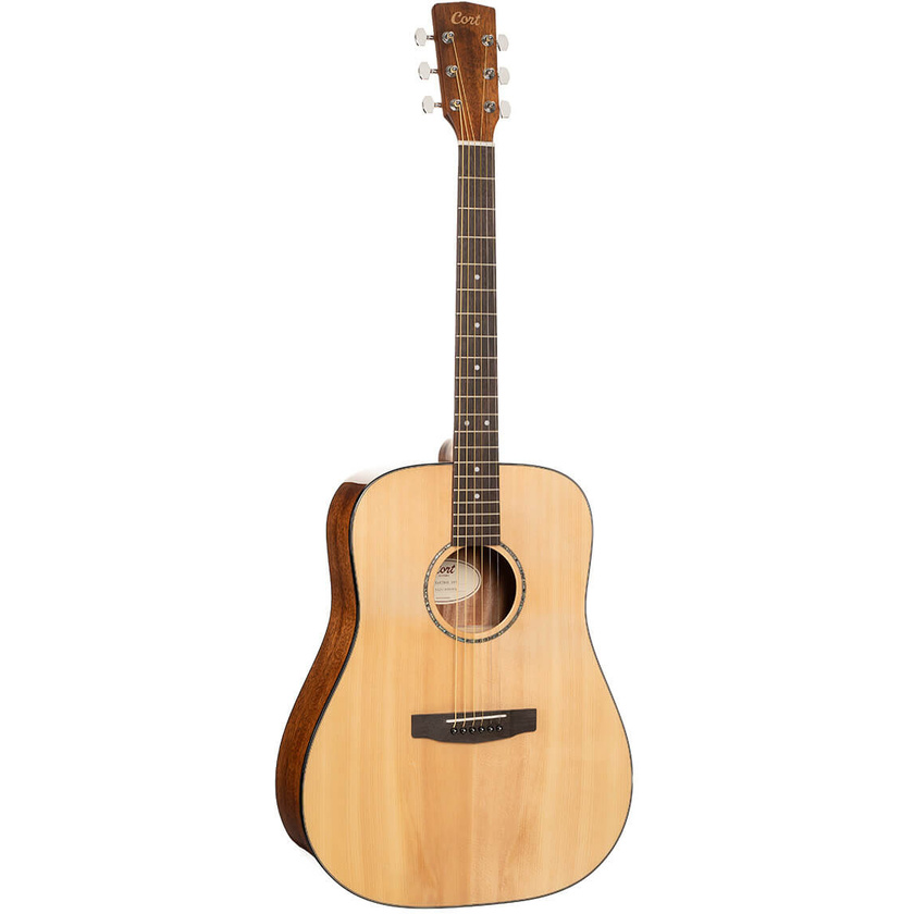 Cort Earth60 Acoustic Guitar with Bag (Open Pore)
