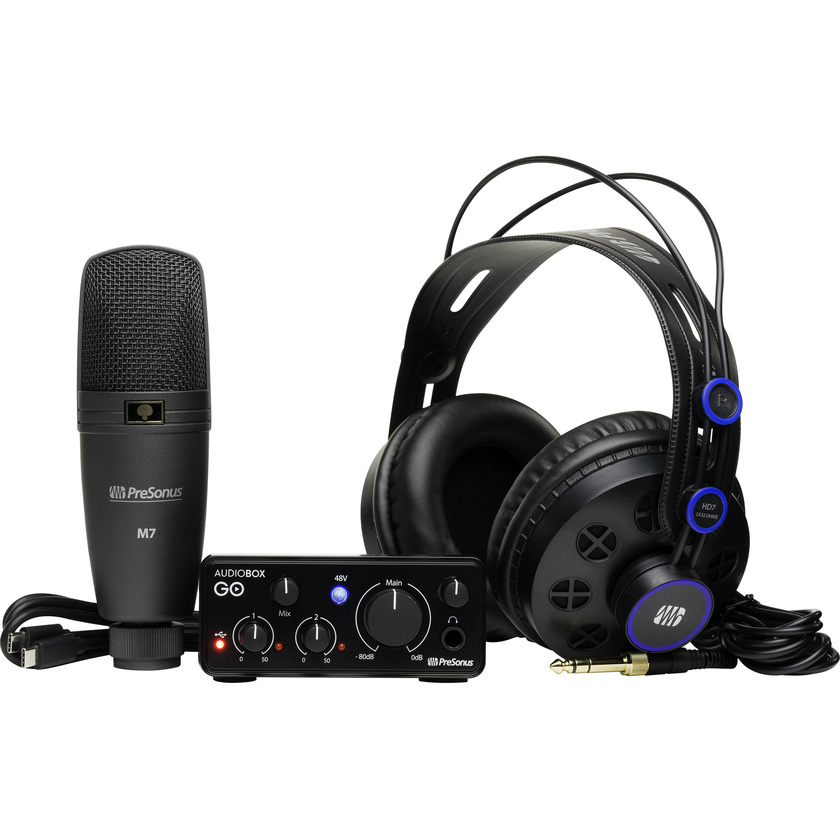 PreSonus AudioBox Go Creator Hardware/Software Recording Bundle