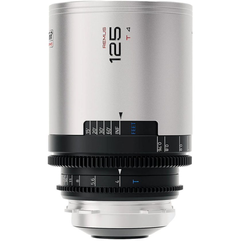 Blazar Remus 125mm T4 Full-Frame 1.5x Anamorphic Lens (ARRI PL, Silver Flare)