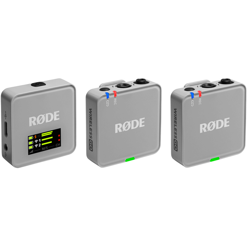 RODE Wireless GO Compact Wireless Microphone System (Gen 3, Stone)