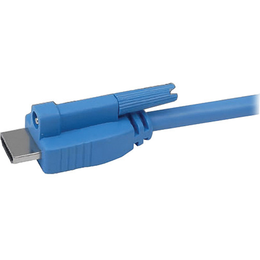 Gefen CAB-HDMI-LCKB-15MM HDMI Locking Cable - Black (15')
