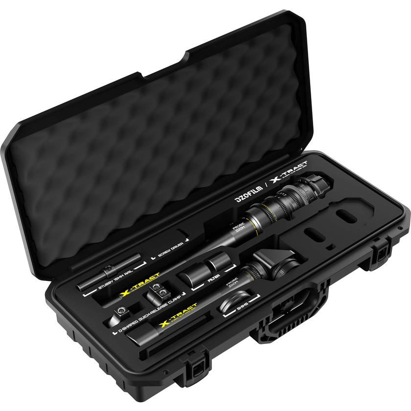 DZOFilm X-Tract 18-28mm T8 FF Detachable Probe Zoom with Case (90 & 360, ARRI PL, Metric)