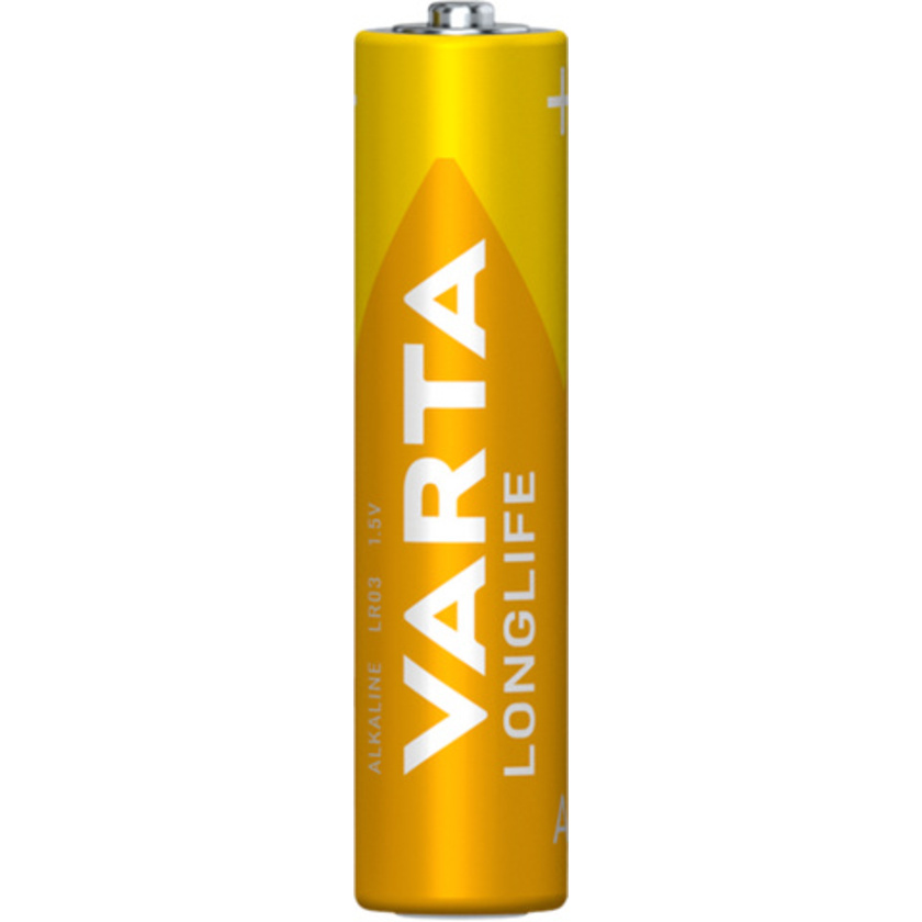 Varta Alkaline Longlife AAA Batteries (4 Pack)