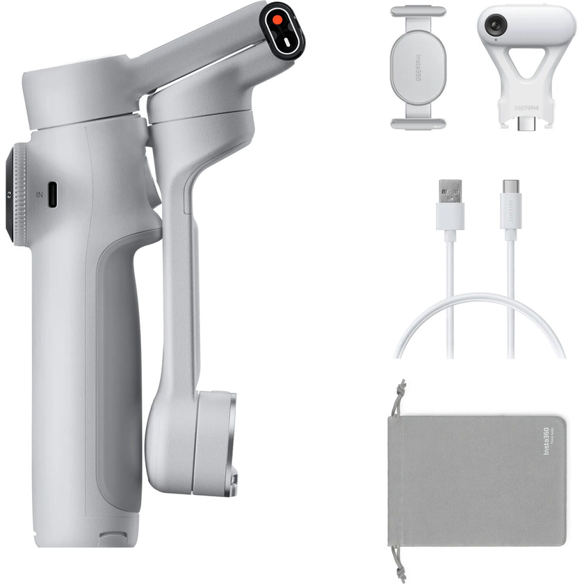 【外箱・付属品全てあり】Insta360 Flow (Stone Gray) Insta360 Flow 2 AI Tracker Bundle (Stone Gray) | NZ