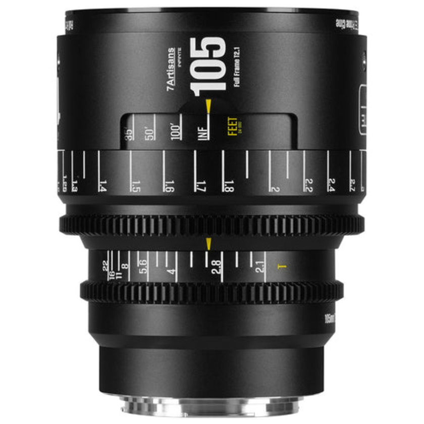 7Artisans INFINTE 105mm T2.1 Cine Lens (Canon EF, Black)