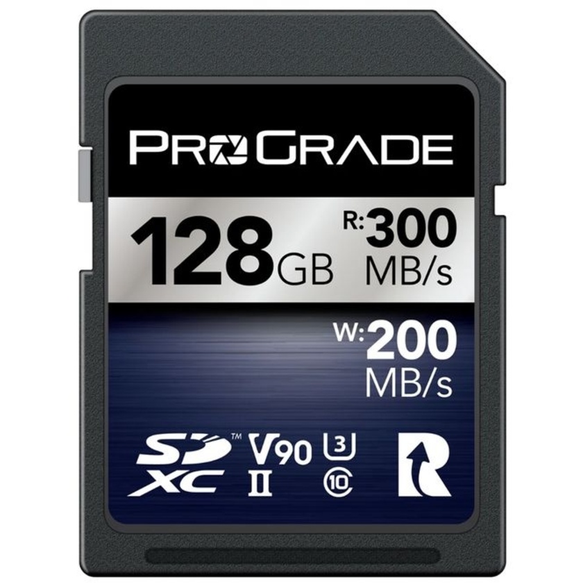 ProGrade Digital 128GB UHS-II V90 SDXC Iridium Memory Card