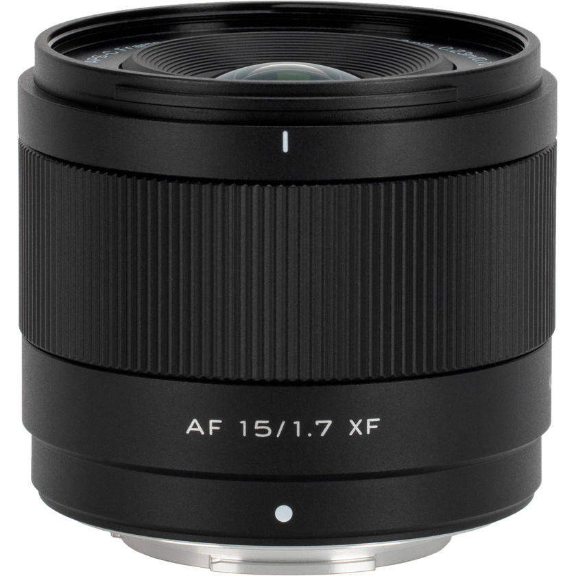 Viltrox AF 15mm f/1.7 Air XF Lens (FUJIFILM X, Black)