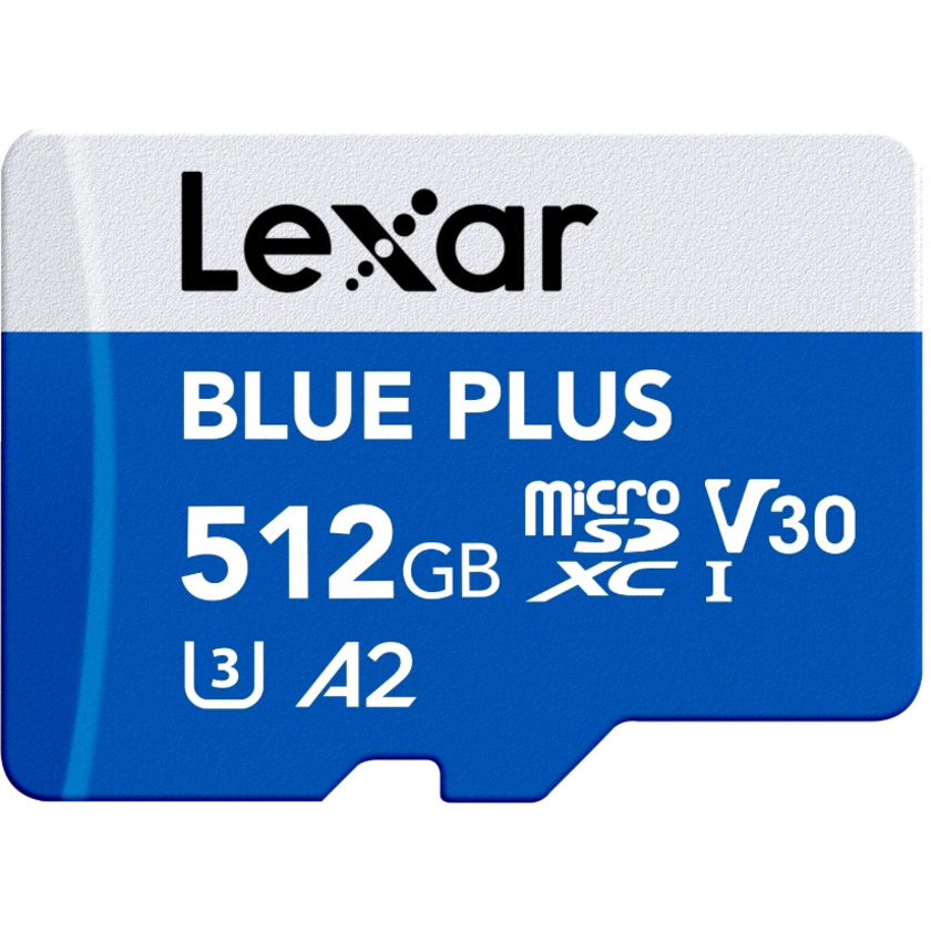 Lexar Blue Plus microSDXC USH-I Card (512GB)