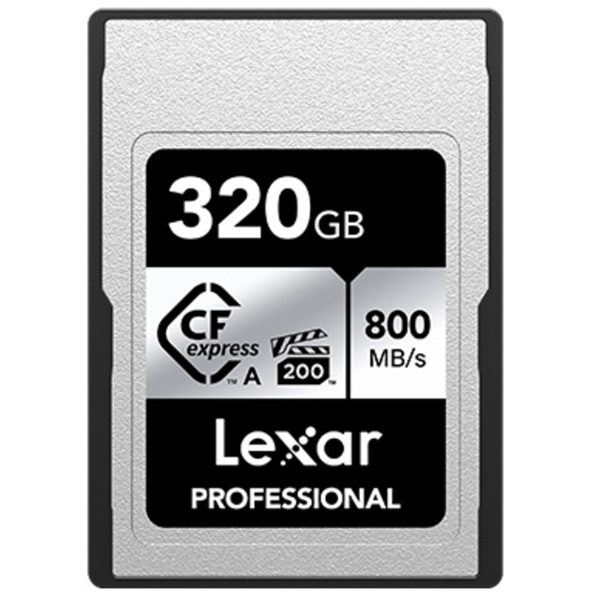 Lexar 320GB Professional CFexpress Type A Card SILVER Series