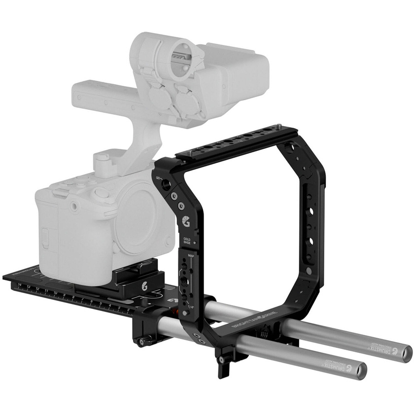 Bright Tangerine Halo Universal Base Kit for Small Cameras