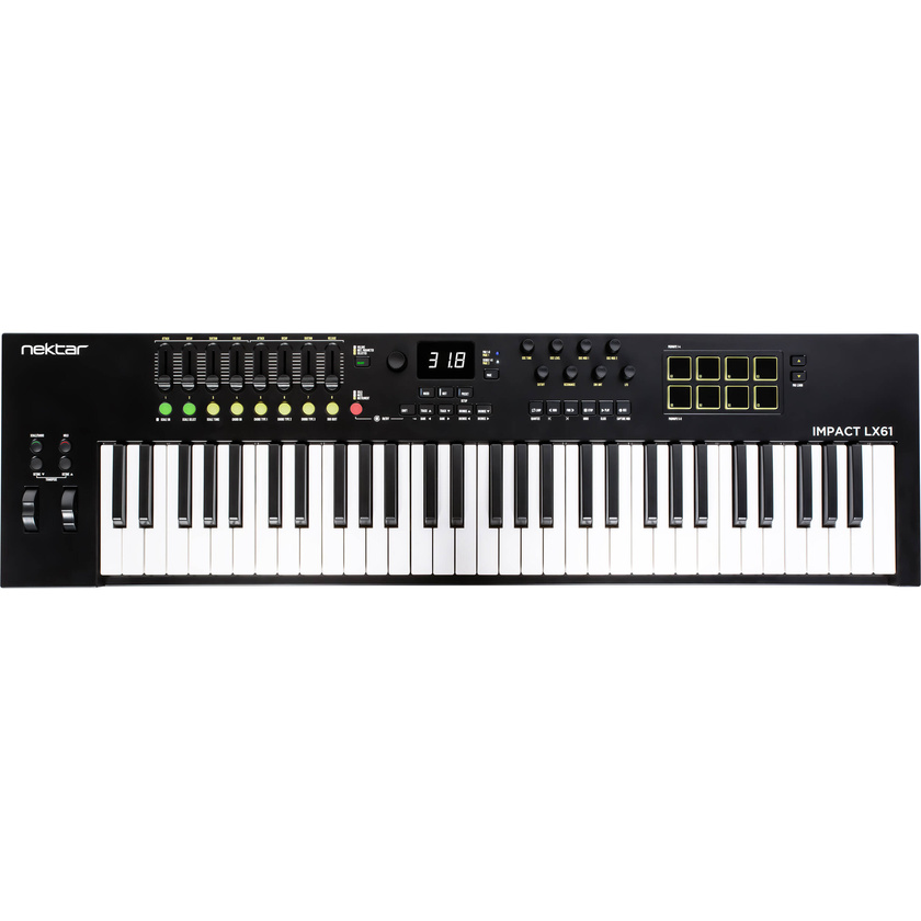 Nektar Technology Impact LX61 mk3 USB MIDI Controller Keyboard