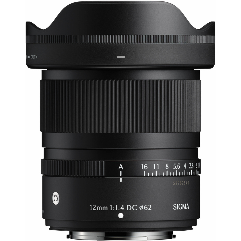 Sigma 12mm f/1.4 DC Contemporary Lens (FUJIFILM X)