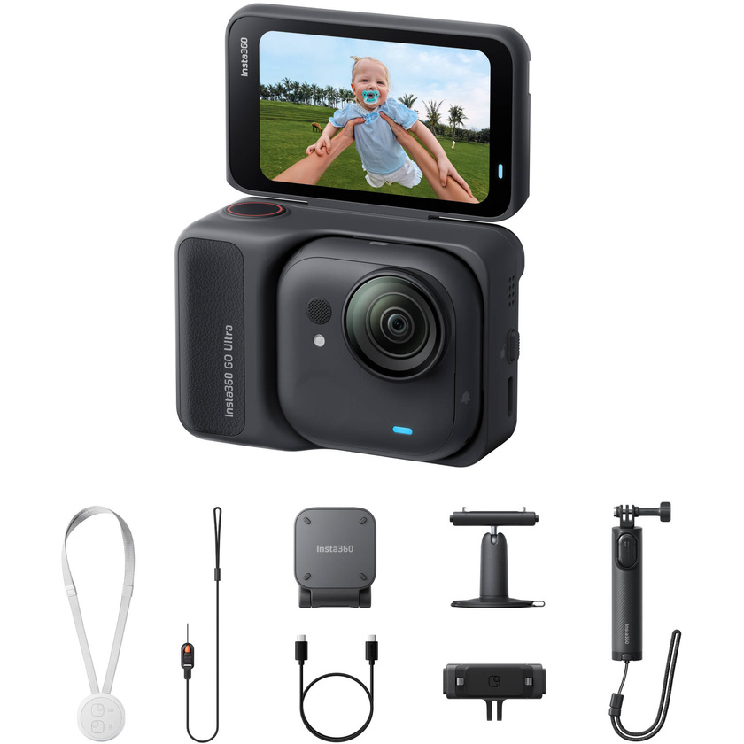 Insta360 GO Ultra Creator Bundle (Midnight Black)