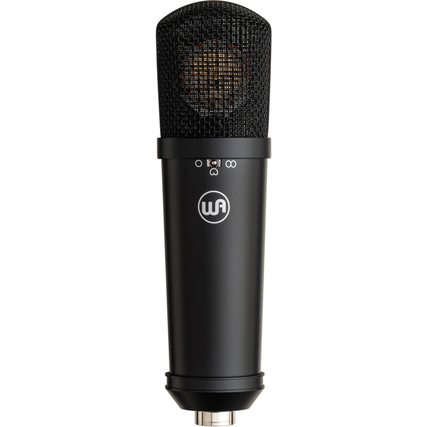 Warm Audio WA-87jr Large-Diaphragm Multipattern Condenser Microphone (Black)