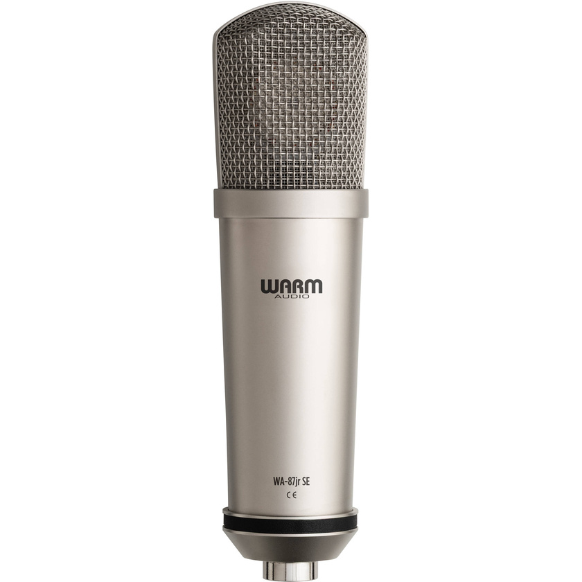 Warm Audio WA-87jr SE Large-Diaphragm Cardioid Condenser Microphone (Nickel)