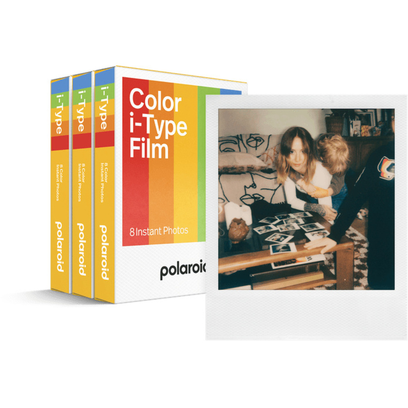 Polaroid Color i-Type Instant Film (Triple Pack, 24 Exposures)