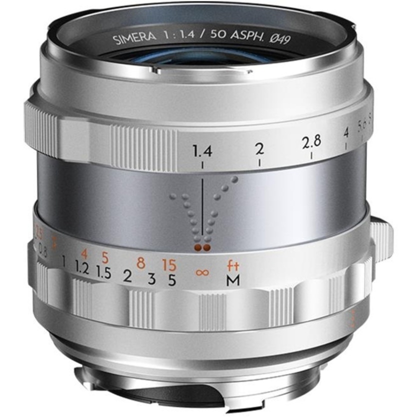 Thypoch Simera 50mm Lens f/1.4 Lens (Nikon Z, Silver)