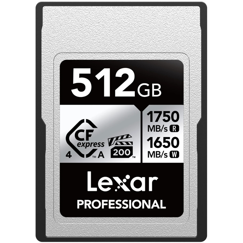 Lexar Professional SILVER CFexpress 4.0 Type A Card (512GB)