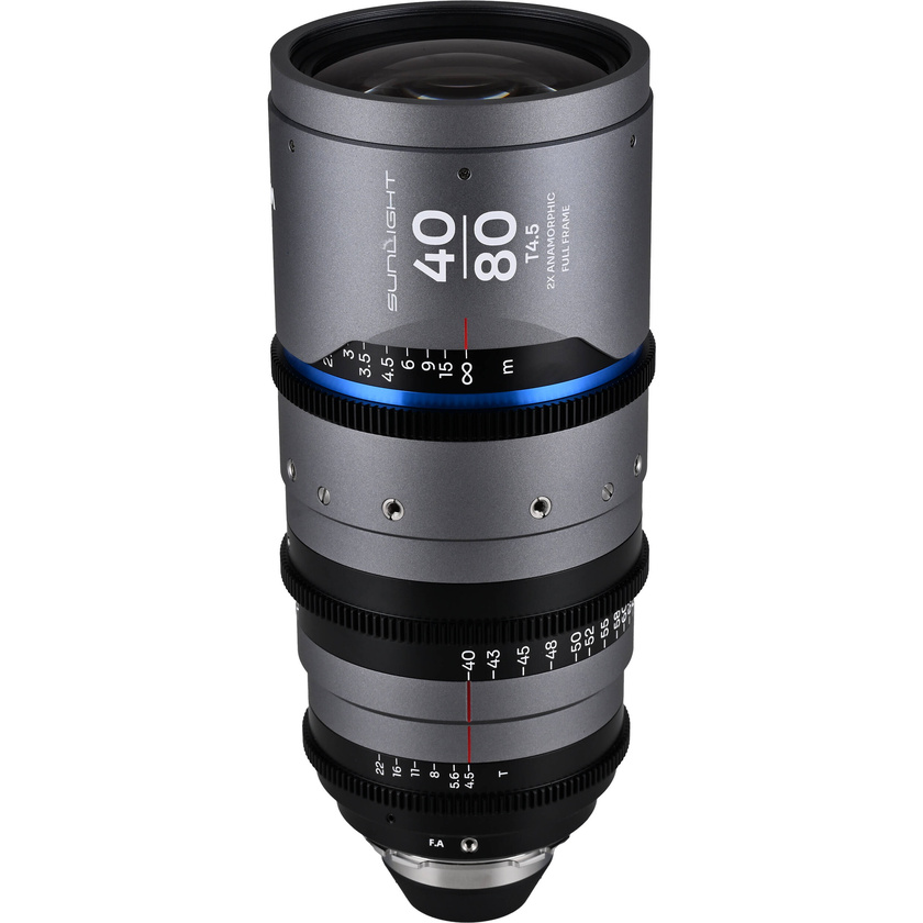 Laowa Sunlight 40-80mm T4.5 2x FF Anamorphic Zoom (ARRI PL, Blue)