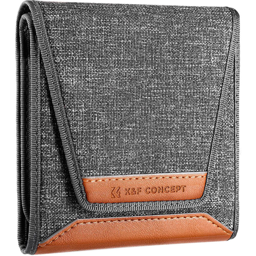 K&F Concept 3-Pocket Circular Filter Case (Up to 62mm)