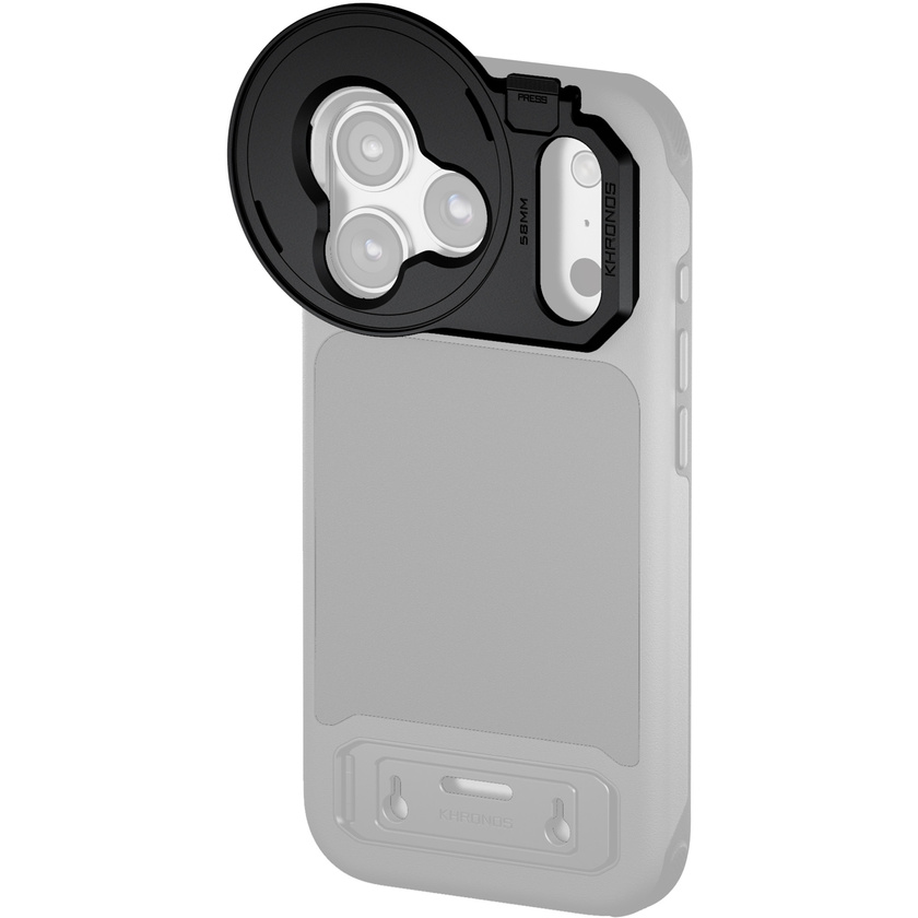 Tilta Khronos 58mm Filter Tray for iPhone 17 Pro Max (Black)