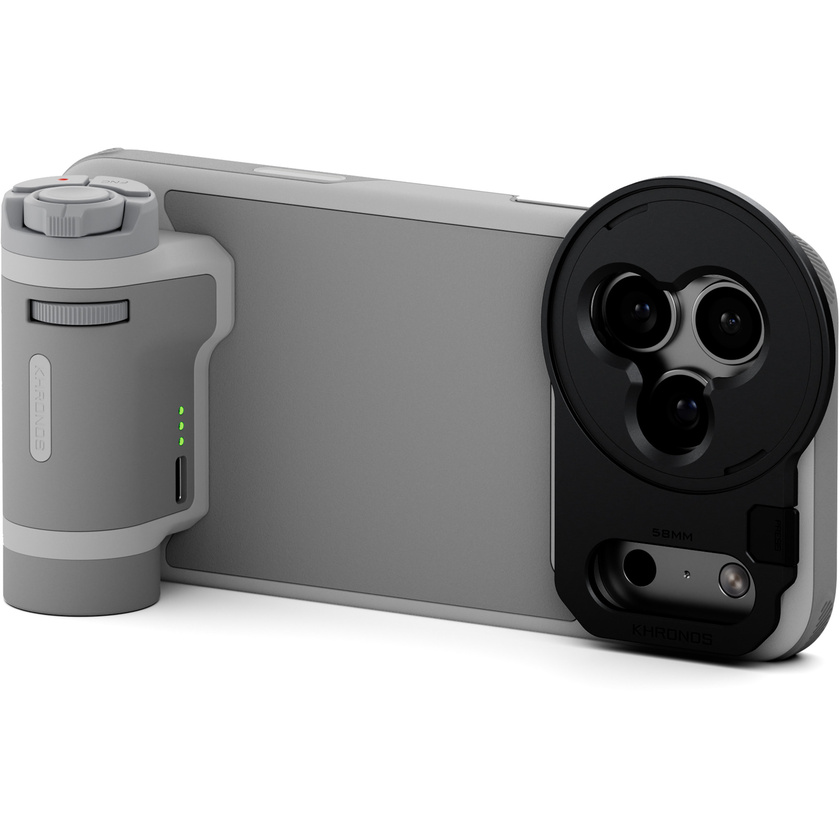 Tilta Khronos Lite iPhone 17 Pro Max Handheld Kit (Light Gray)