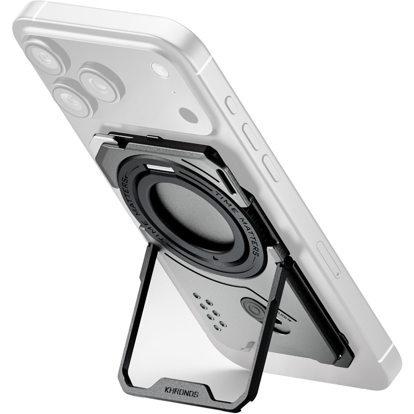 Titla Khronos Multi-Functional Magnetic Backplate for iPhone 17 Pro Max (Space Gray)